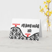 Missend u Achtbaan Kaart (Gele Bloem)