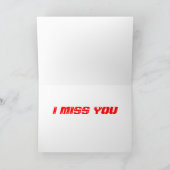 Missend u de Liefde van de Achtbaan Kaart (Binnen)