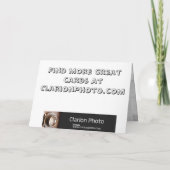 Missend u - wenskaart kaart (Achterkant)