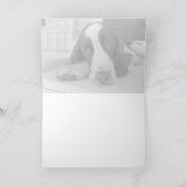 Missend u - wenskaart kaart (Binnen)