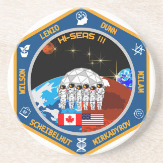 Missie III-Onderzetters voor HI-ZEEEN Zandsteen Onderzetter