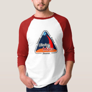Missie naar Mars - 3/4 Raglan T-shirt
