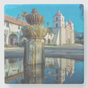 Missie Santa Barbara Stenen Onderzetter