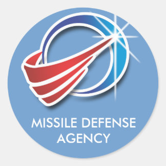 Missile Defense Agency Ronde Sticker