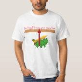 Missile Toad Kerstmis T-shirt (Voorkant)