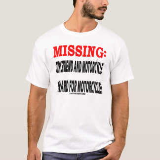 MISSING Vriendin en motorrijwiel Rewards voor T-shirt