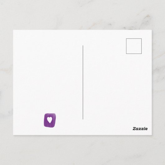 Missing You A Latte Briefkaart (Achterkant)