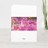 Missing You on Easter - Dame met Bonnet Feestdagen Kaart (Achterkant)