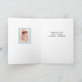 Missing You on Easter - Dame met Bonnet Feestdagen Kaart (Binnen)