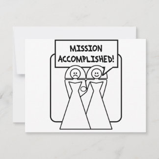 "Mission AcCompleted" huwelijk (homoseksueel)
