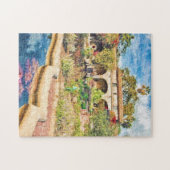 Mission au puzzle de photo de San Juan Capistrano (Horizontal)
