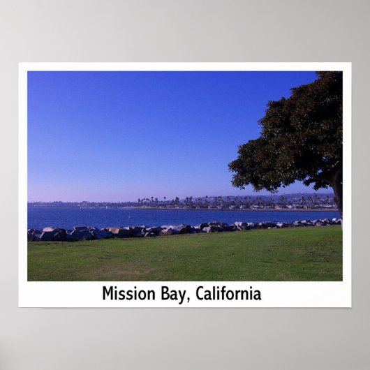 Mission Bay, Californië Poster (Voorkant)