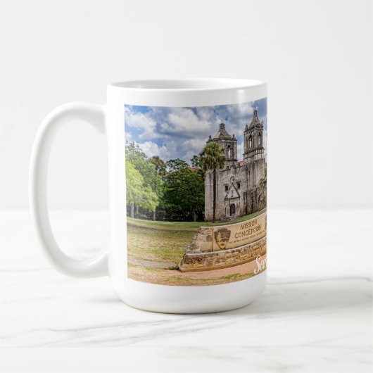 Mission Concepción, Iron Cross, Coffee Mug (Gauche)