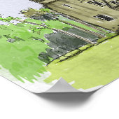 Mission Concepcion San Antonio Texas Poster (Hoek)