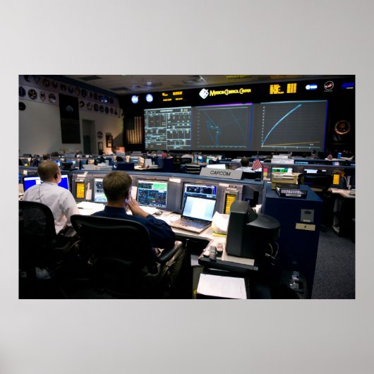 Mission Control Center Poster (Voorkant)