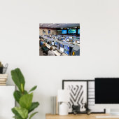 Mission Control Center Poster (Thuiskantoor)