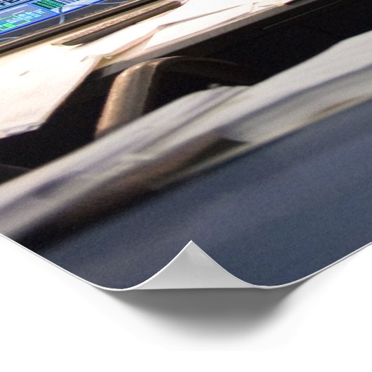 Mission Control Center Poster (Hoek)