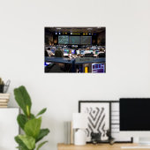 Mission Control Center Poster (Thuiskantoor)