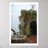 Mission Courtyard Poster (Voorkant)