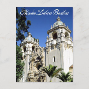 Mission Dolores Basilica, San Francisco, CA Briefkaart