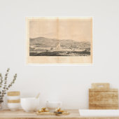 Mission Dolores, San Francisco 1860 (1097A) Poster (Keuken)