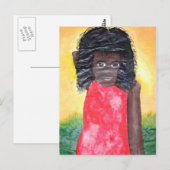 Mission Girl, Bidjara 2007 Briefkaart (Voorkant / Achterkant)