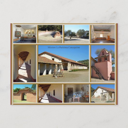 Mission La Purisima Concepcion Briefkaart (Voorkant)