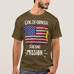 Mission Missionary California Fresno Mormon LDS T-shirt