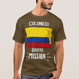 Mission Missionary Colombia Bogota Mormon LDS T-shirt