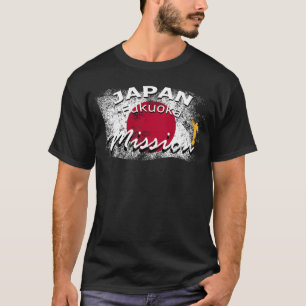Mission Missionary Japan Fukuoka Mormon LDS T-shirt