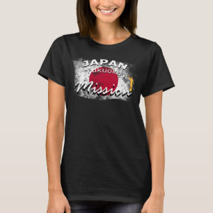 Mission Missionary Japan Fukuoka Mormon LDS T-shirt