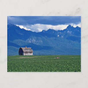 Mission Mountains, Flathead Valley, Montana, Veren Briefkaart