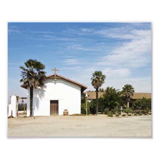 Mission Nuestra Senora de la Soledad Foto Afdruk (Voorkant)