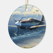 Mission Over Normandy door William S. Phillips Keramisch Ornament (Links)