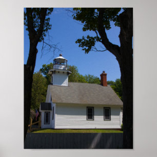 Mission Point Lighthouse, Michigan Poster