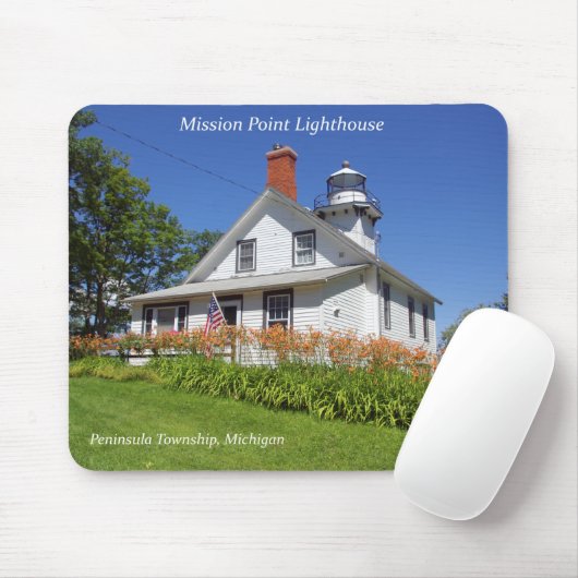 Mission Point Lighthouse mousepad Muismat (Met muis)