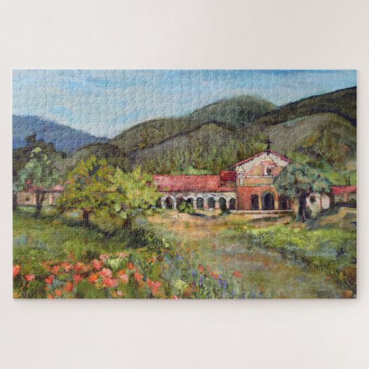 Mission San Antonio de Padua Puzzle (Horizontal)