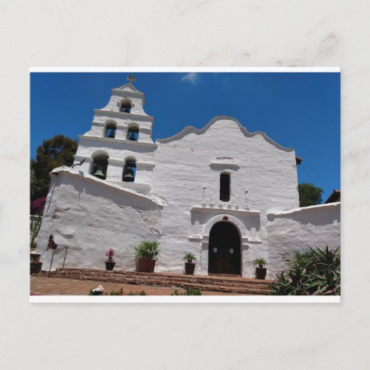 Mission San Diego Briefkaart (Voorkant)