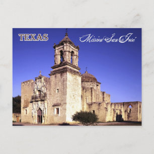 Mission San José, San Antonio, Texas Briefkaart