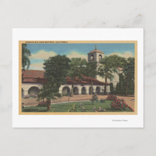 Mission San Juan Bautista, Californië Briefkaart