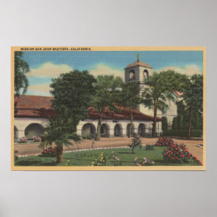 Mission San Juan Bautista, Californië Poster
