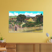 Mission San Juan Capistrano Canvas Afdruk (Insitu (Woonkamer))