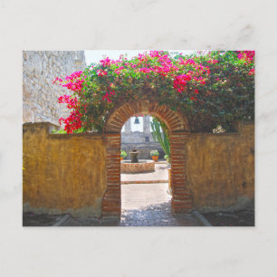 Mission San Juan Capistrano Courtyard Archway Briefkaart