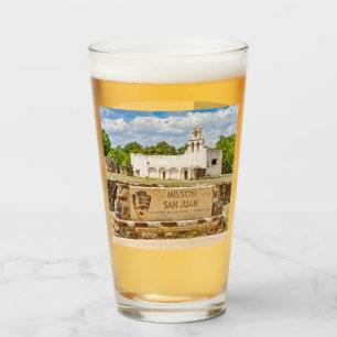 Mission San Juan, San Antonio, Texas, Beer Glass Glas