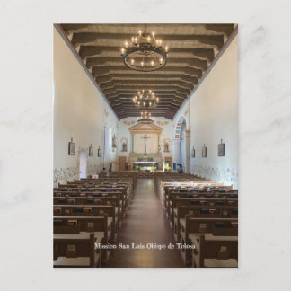 Mission San Luis Obispo de Tolosa, Color Briefkaart