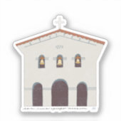 Mission San Luis Obispo de Tolosa Sticker (Voorkant)