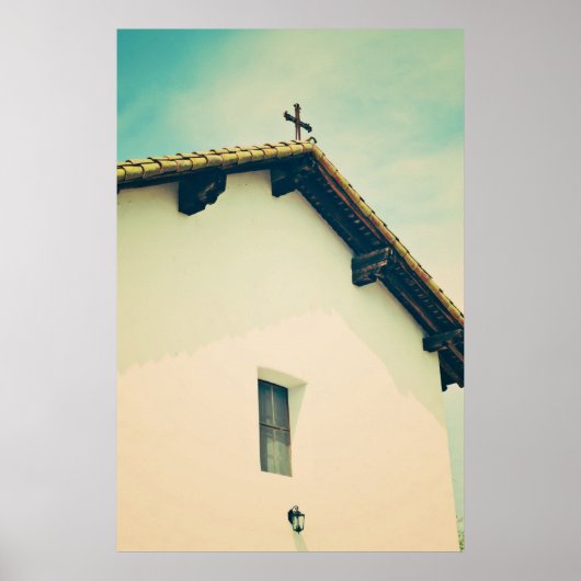 Mission San Miguel Arcangel Poster (Voorkant)