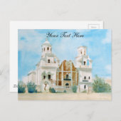 Mission San Xavier del Bac briefkaart (Voorkant / Achterkant)