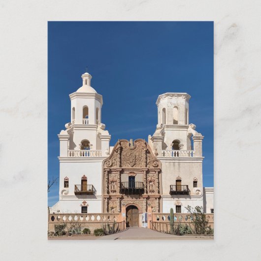 Mission San Xavier del Bac Briefkaart (Voorkant)