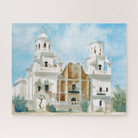 Mission San Xavier del Bac Legpuzzel (Horizontaal)